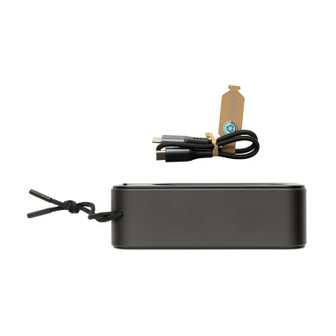 Logotrade dāvanas foto: Swiss Peak RCS pārstrādāta alumīnija 10 W basa skaļrunis